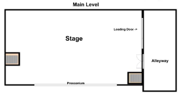 Medium Venue Backstage Layout 